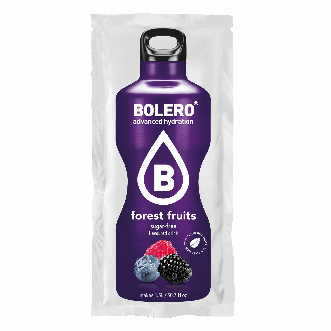 Bolero® Boisson sans sucre - Unidose 1 sachet / Fruit des bois - BOLERO DRINK - Market Fit