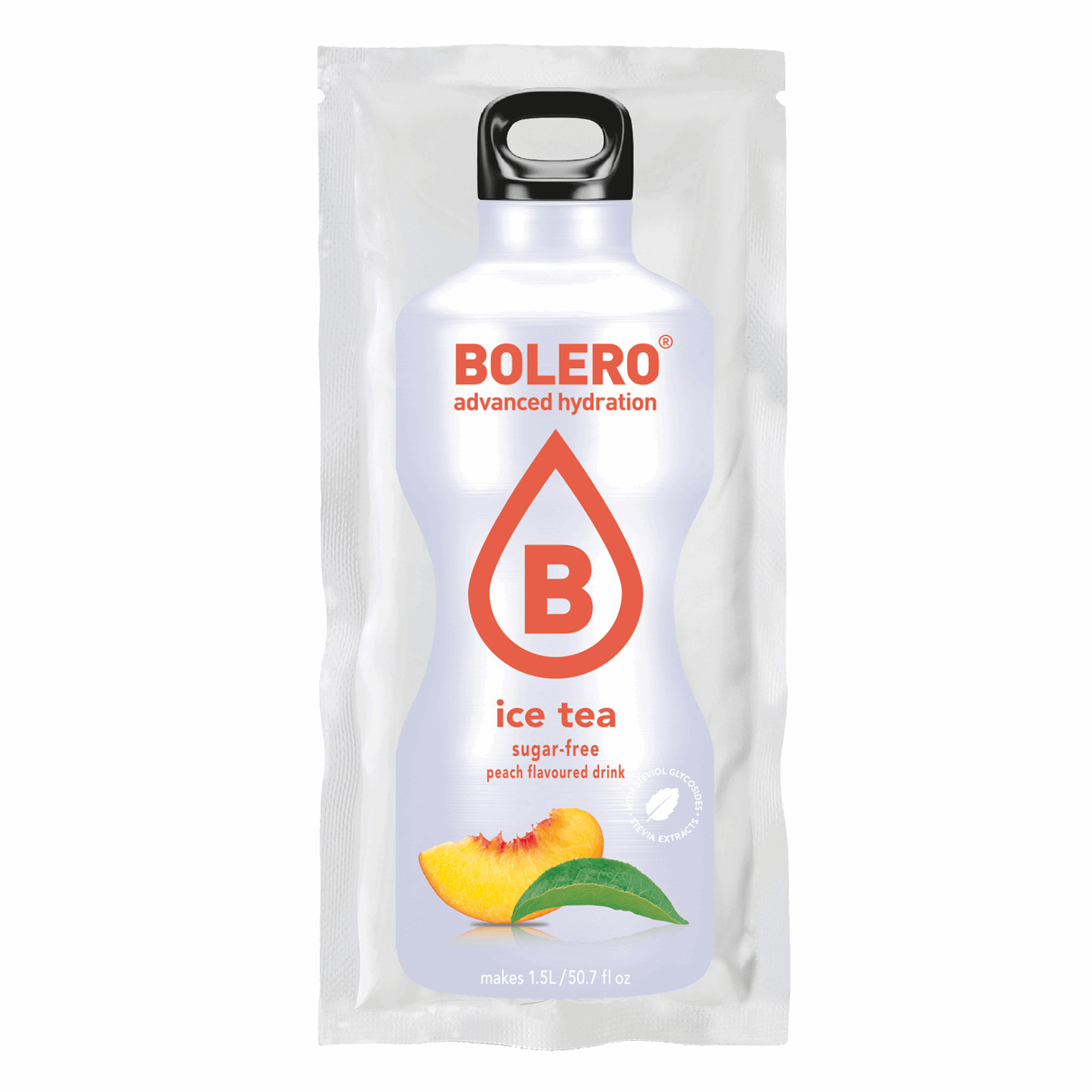 Bolero® Boisson sans sucre - Unidose 1 sachet / Ice-Tea Pêche - BOLERO DRINK - Market Fit