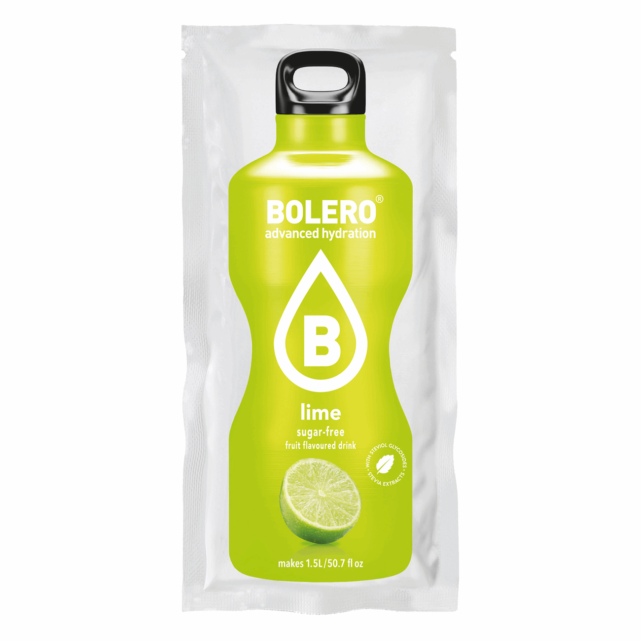 Bolero® Boisson sans sucre - Unidose 1 sachet / Citron Vert - BOLERO DRINK - Market Fit