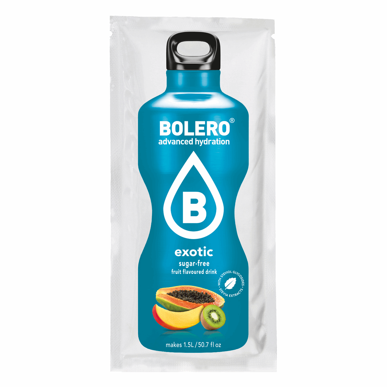 Bolero® Boisson sans sucre - Unidose 1 sachet / Exotique - BOLERO DRINK - Market Fit