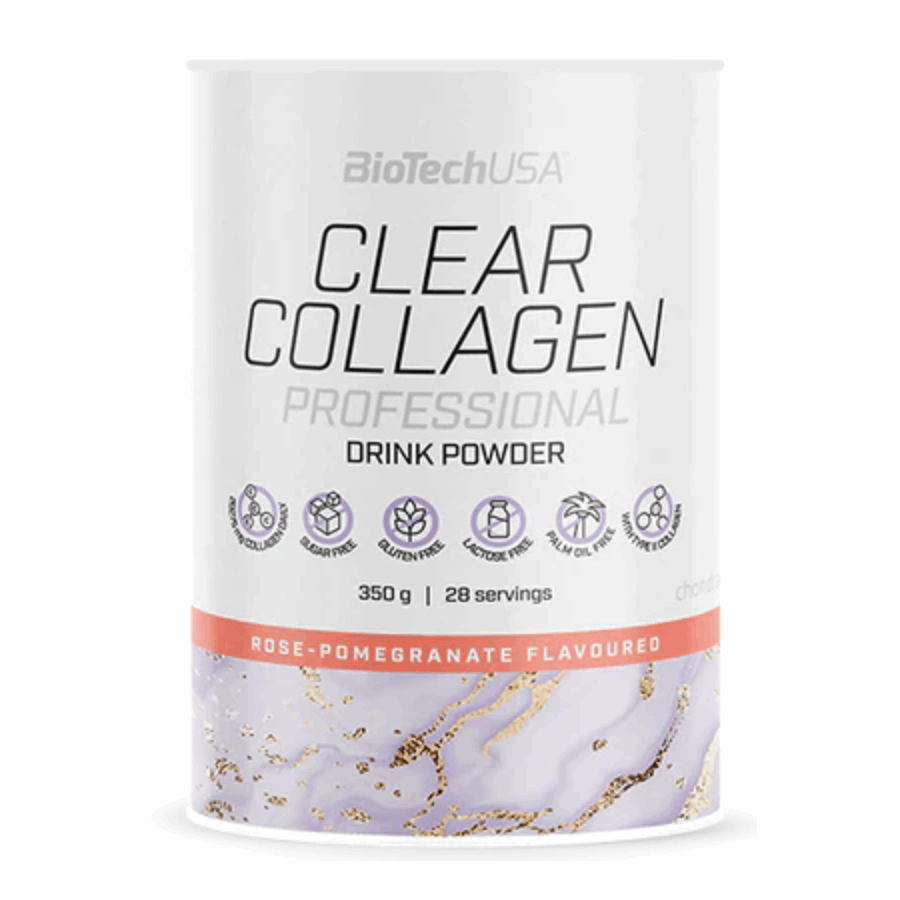 Clear Collagen Professional 350g / Rose - Grenade - BIOTECH USA - Market Fit