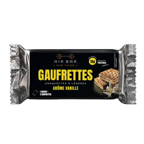 Gaufrettes - Vanille 1 barre (40g) / Vanille - AIR BAR | Market Fit