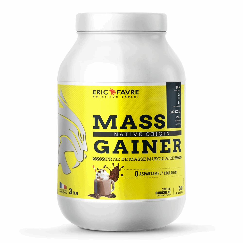 Mass Gainer 3kg / Chocolat - ERIC FAVRE - Market Fit