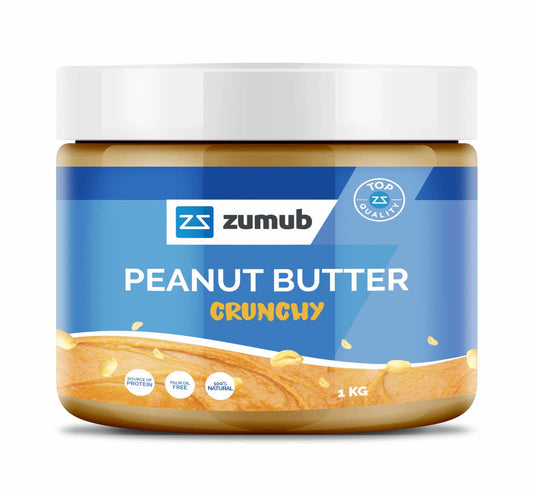 Beurre de cacahuète 1kg 1 kg / Crunchy - ZUMUB - Market Fit
