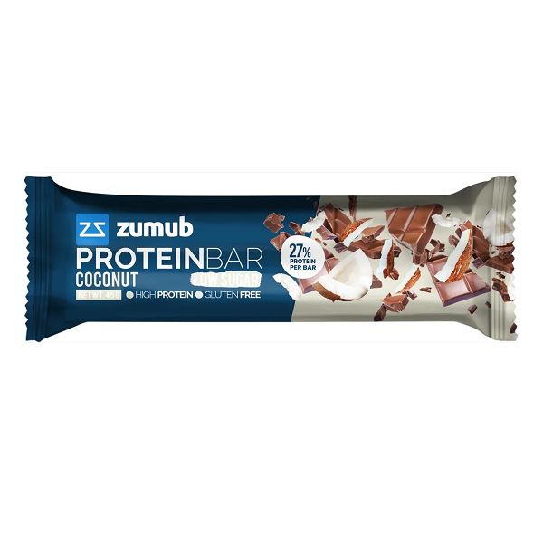 Protein Bar - Coconut 1 Barre (45g) / Coconut - ZUMUB | Market Fit