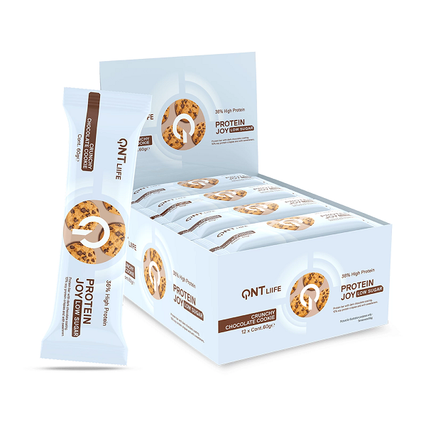 Protein Joy - Crunchy Chocolate Cookie 1 barre (60g) - QNT | Market Fit