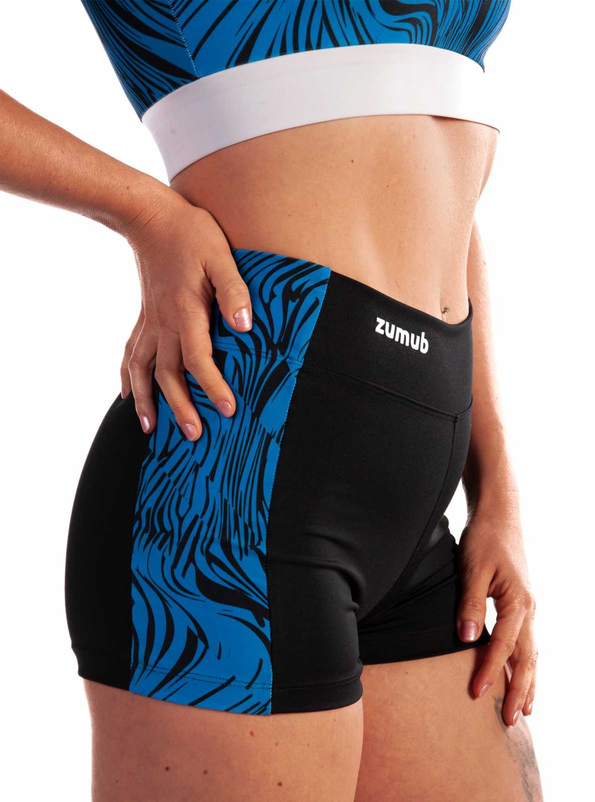 Short Gym Native - Bleu Vague S - ZUMUB | Market Fit