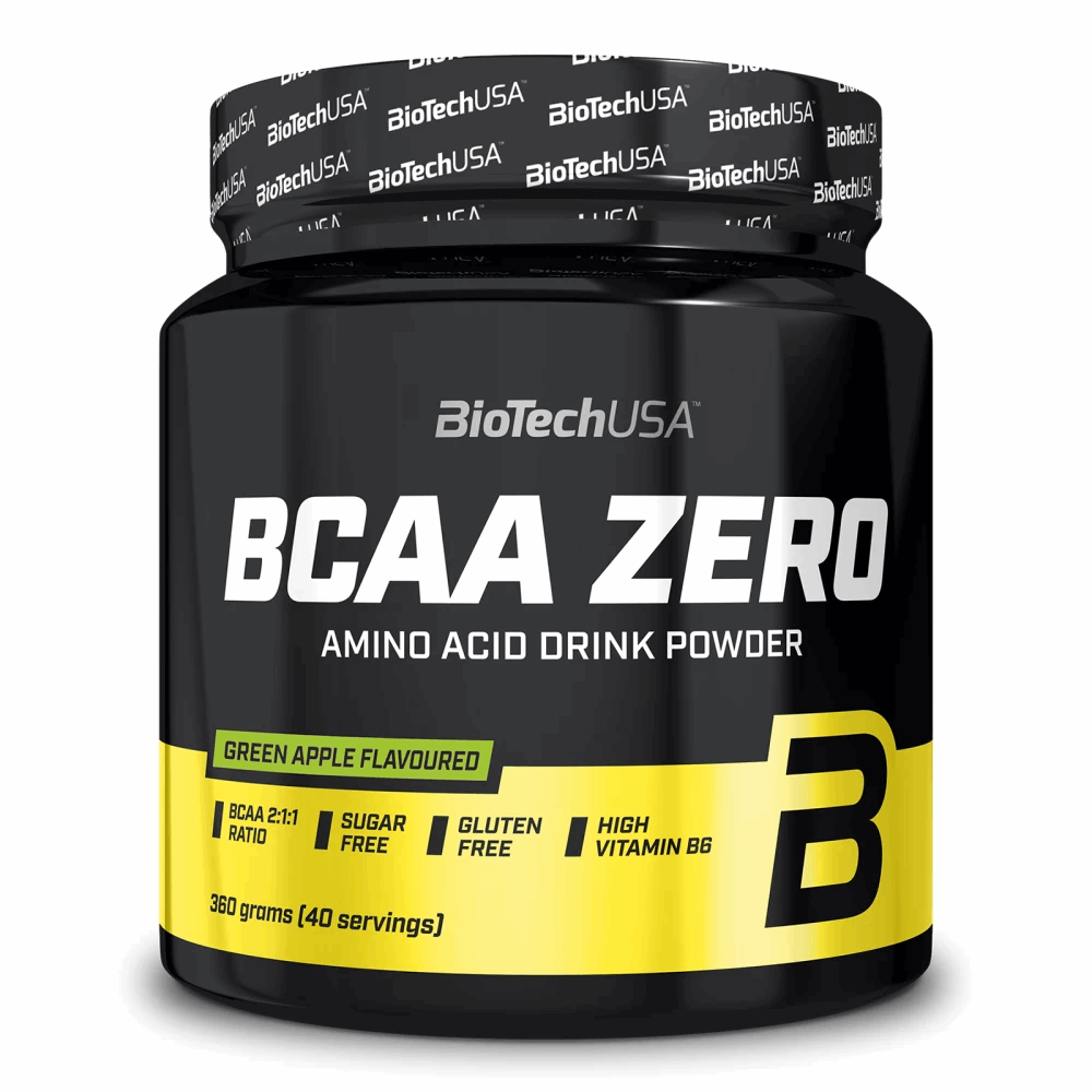 BCAA Zero 360g / Pomme verte - BIOTECH USA - Market Fit