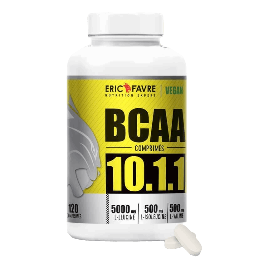 BCAA 10.1.1 Vegan 120 capsules - ERIC FAVRE - Market Fit