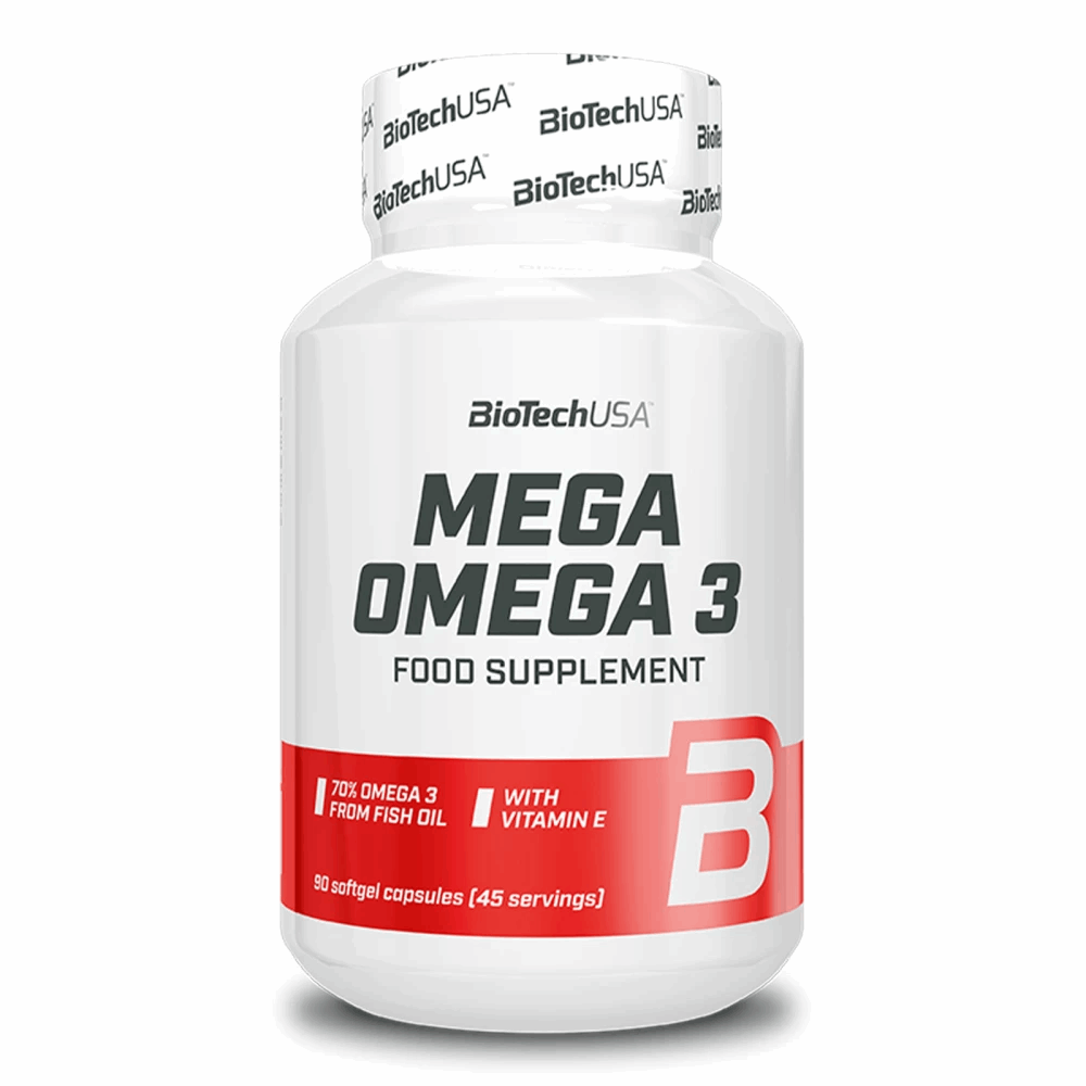 Mega oméga 3 90 capsules - BIOTECH USA - Market Fit