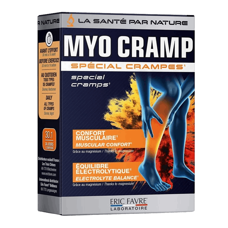 Myo Cramp 30 capsules - ERIC FAVRE - Market Fit