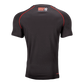 T-shirt Performance - Noir/Rouge L - GORILLA WEAR - Market Fit
