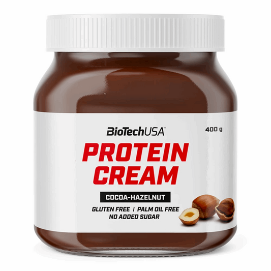 Protein Cream - Chocolat Noisette 400g - BIOTECH USA - Market Fit