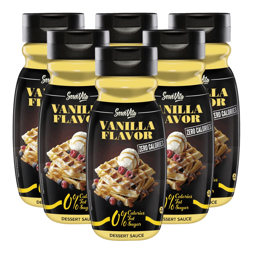 Sauce Zéro Calories - Vanille 320ml - SERVIVITA - Market Fit