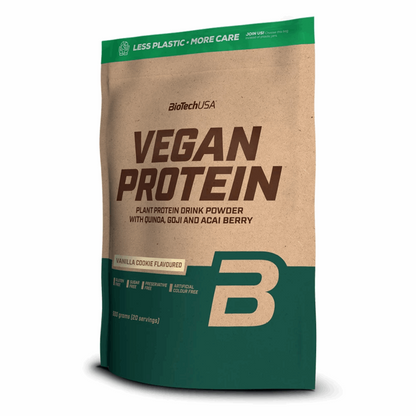 Vegan Protein 500g / Gâteaux à la vanille - BIOTECH USA - Market Fit