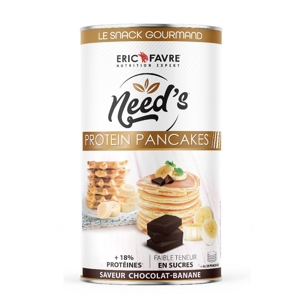 Need's Protein Pancakes 420g / Chocolat - Banane - ERIC FAVRE - Market Fit