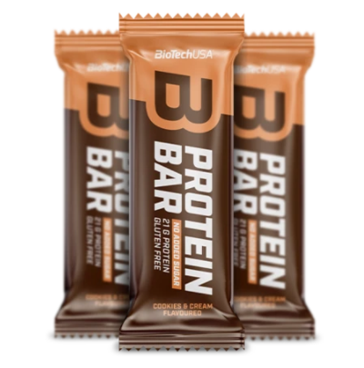 Protein Bar 70g 1 Barre (70g) / Cookies & Cream - BIOTECH USA - Market Fit