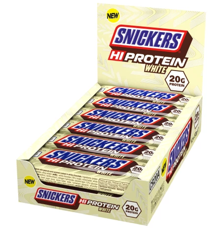 Snickers bar "Hi-protein" 1 barre (62g) / White Chocolate Peanut - MARS - Market Fit
