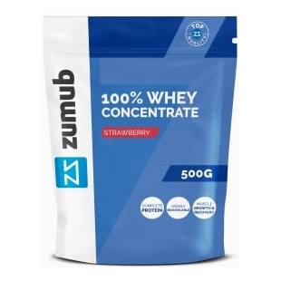 100% Whey Concentrate 500g / Fraise - ZUMUB - Market Fit