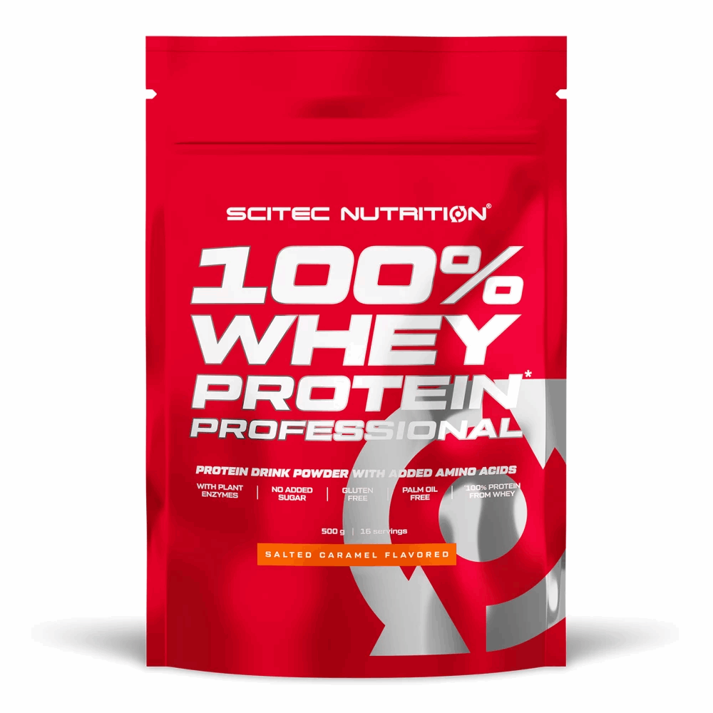 Whey Protein Professional - 500g 500g / Caramel beurre salé - SCITEC NUTRITION - Market Fit