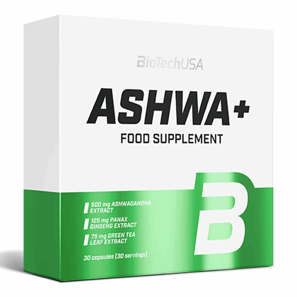 Ashwa+ 30 capsules - BIOTECH USA - Market Fit