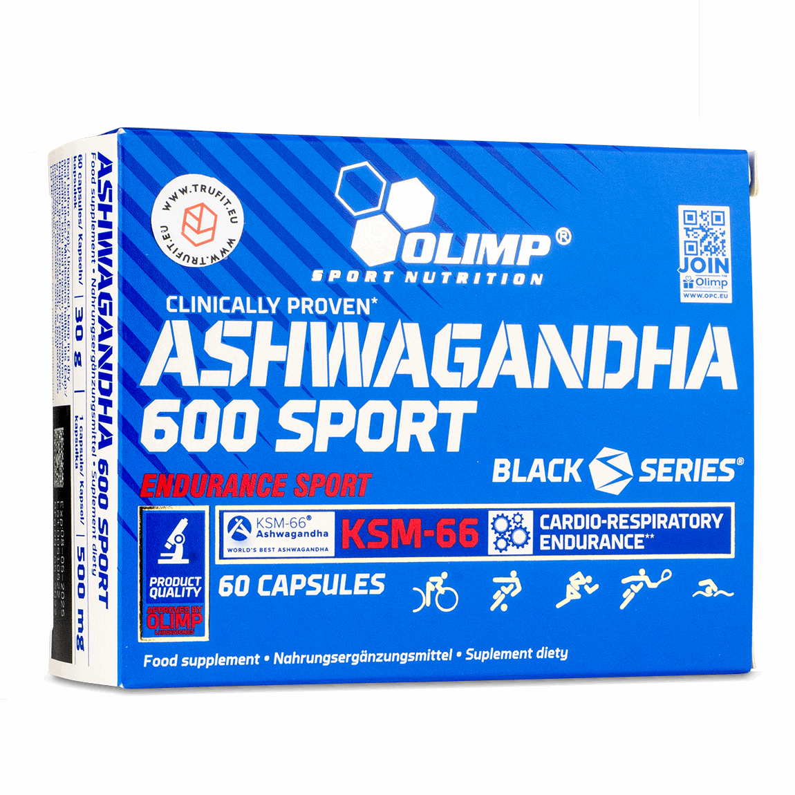 Ashwagandha 600 Sport 60 capsules - OLIMP SPORT NUTRITION - Market Fit