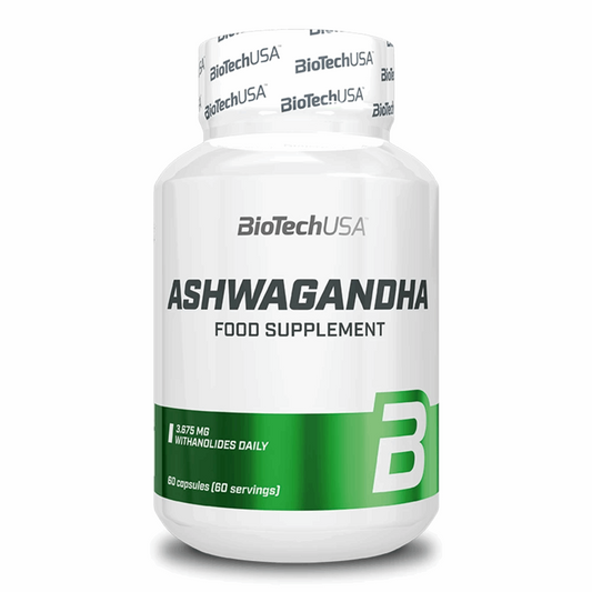 Ashwagandha 60 capsules - BIOTECH USA - Market Fit