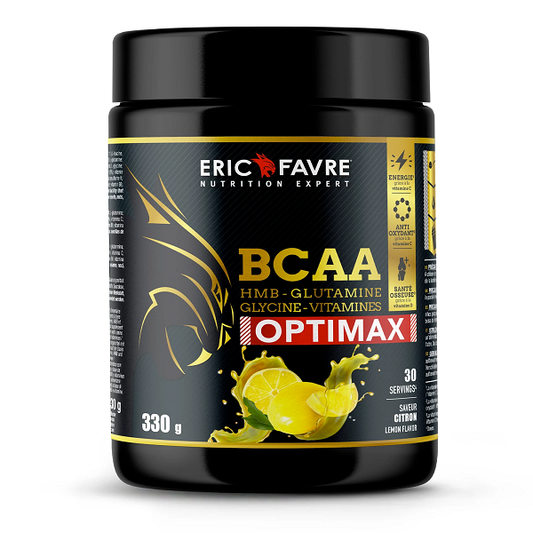 BCAA Optimax 330 g / Citron - ERIC FAVRE - Market Fit