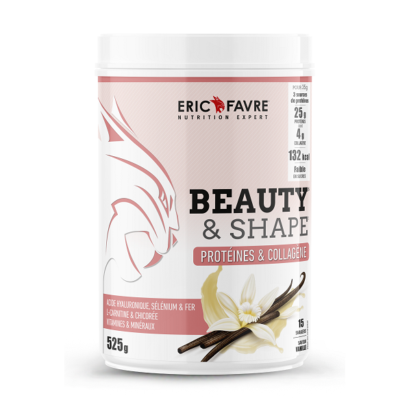 Beauty & Shape 525 g / Vanille - ERIC FAVRE | Market Fit
