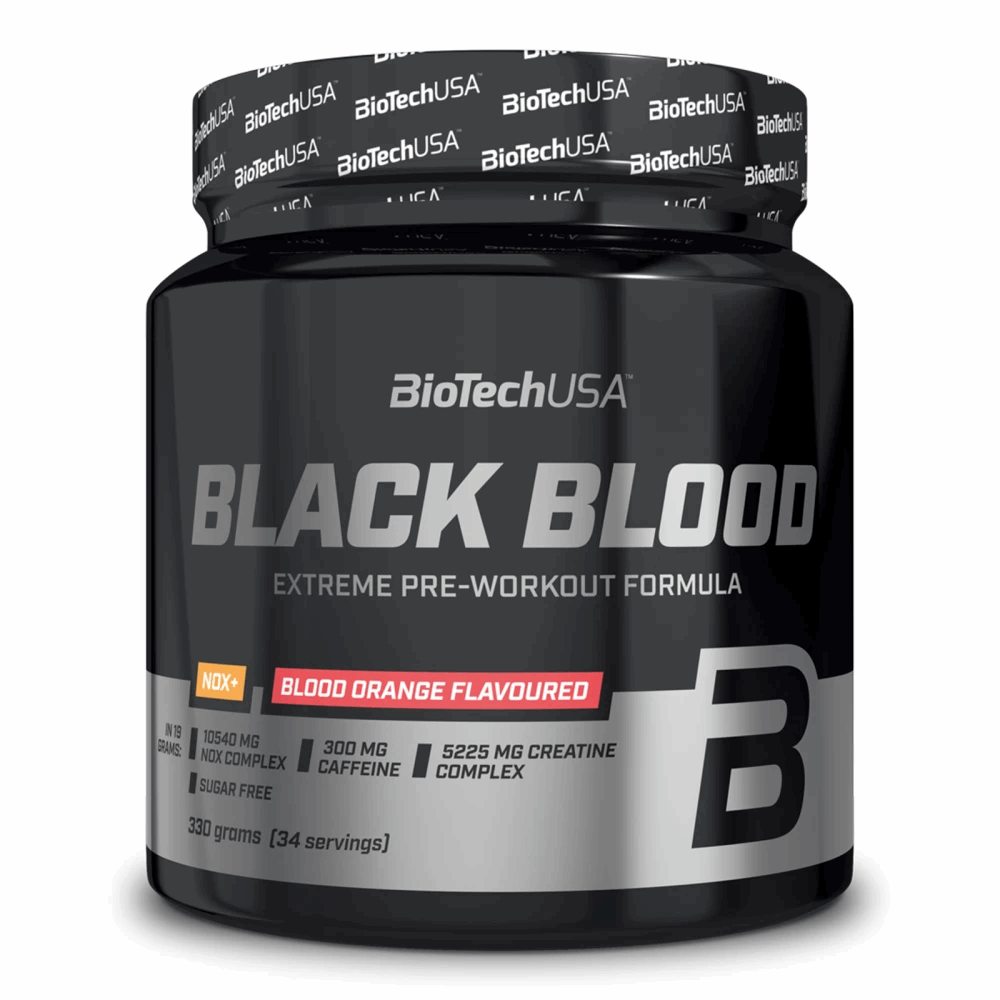 Black Blood NOX+ 330g / Orange Sanguine - BIOTECH USA - Market Fit