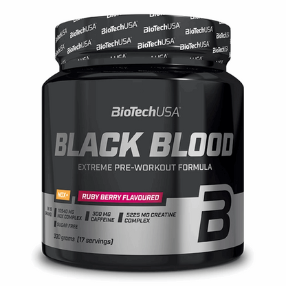 Black Blood NOX+ 330g / Ruby Berry - BIOTECH USA - Market Fit