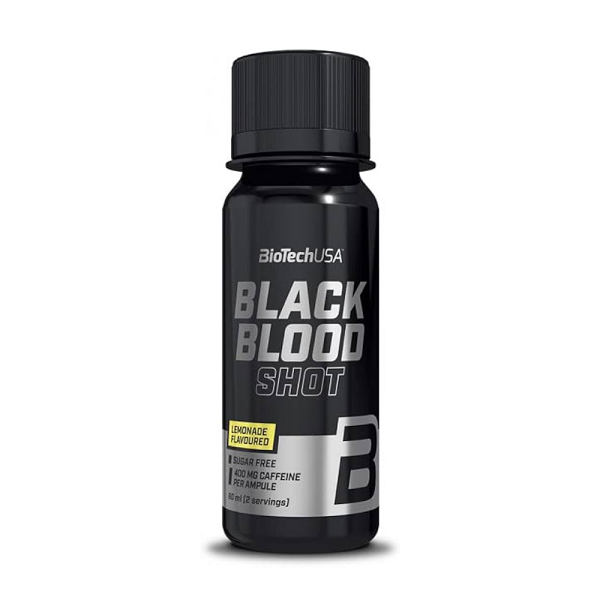 Black Blood Shot 60ml / Lemonade - BIOTECH USA | Market Fit