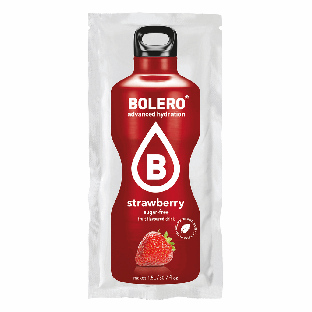 Bolero® Boisson sans sucre - Unidose 1 sachet / Fraise - BOLERO DRINK | Market Fit