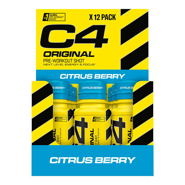 C4 Original Shot 60ml / Citrus Berry - CELLUCOR - Market Fit