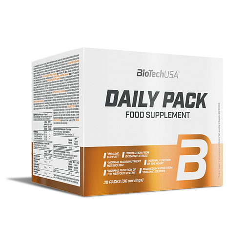 Daily Pack - Pack de compléments alimentaires 30 sachets - BIOTECH USA - Market Fit