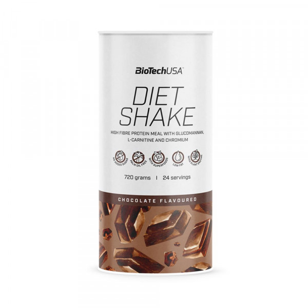 Diet Shake 720 g / Chocolat - BIOTECH USA - Market Fit