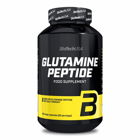 Glutamine Peptide 180 capsules - BIOTECH USA - Market Fit