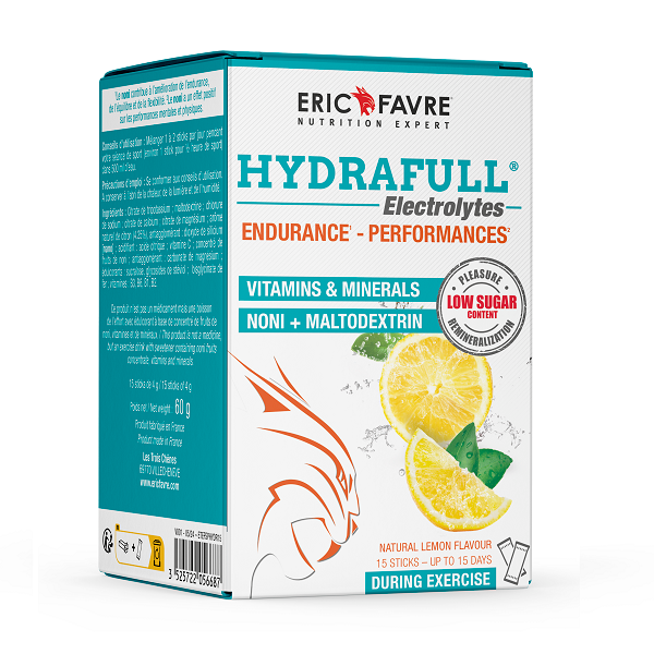 Hydrafull Electrolytes Étui de 15 sticks - ERIC FAVRE | Market Fit