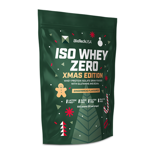 Iso Whey zero 500g Xmas Edition "Pain d'épice" - BIOTECH USA - Market Fit