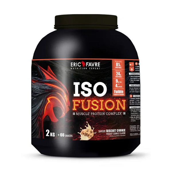 Iso Fusion 2kg 2kg / Cookies - ERIC FAVRE | Market Fit