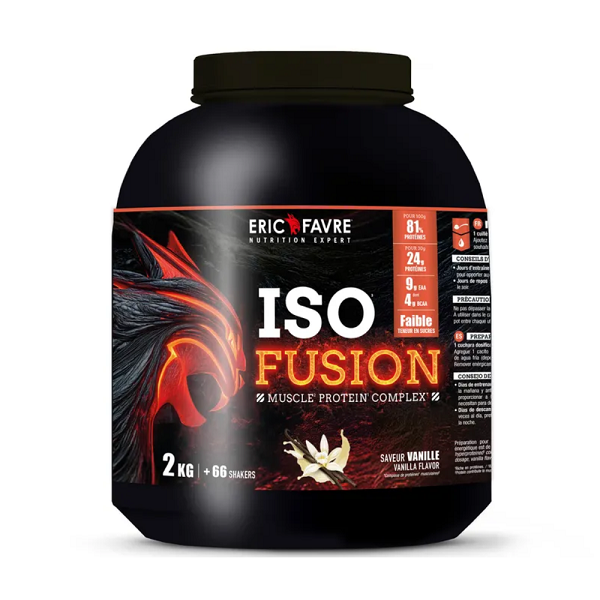 Iso Fusion 2kg 2kg / Vanille - ERIC FAVRE | Market Fit