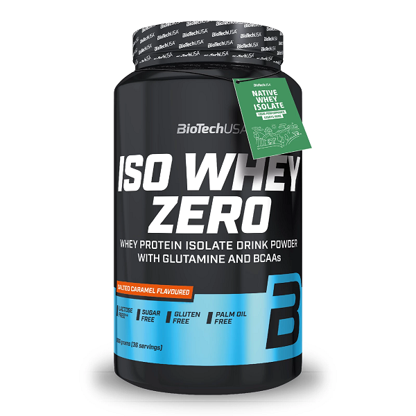 Iso Whey zero 908g Caramel Beurre salé - BIOTECH USA | Market Fit