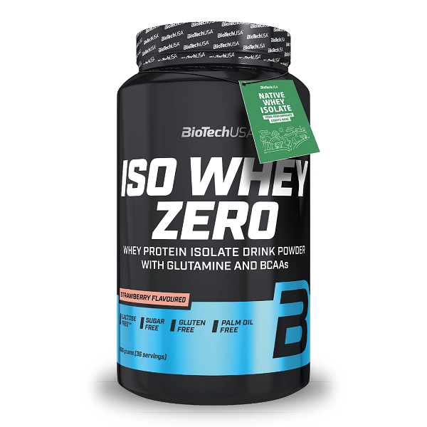 Iso Whey zero 908g Fraise - BIOTECH USA | Market Fit