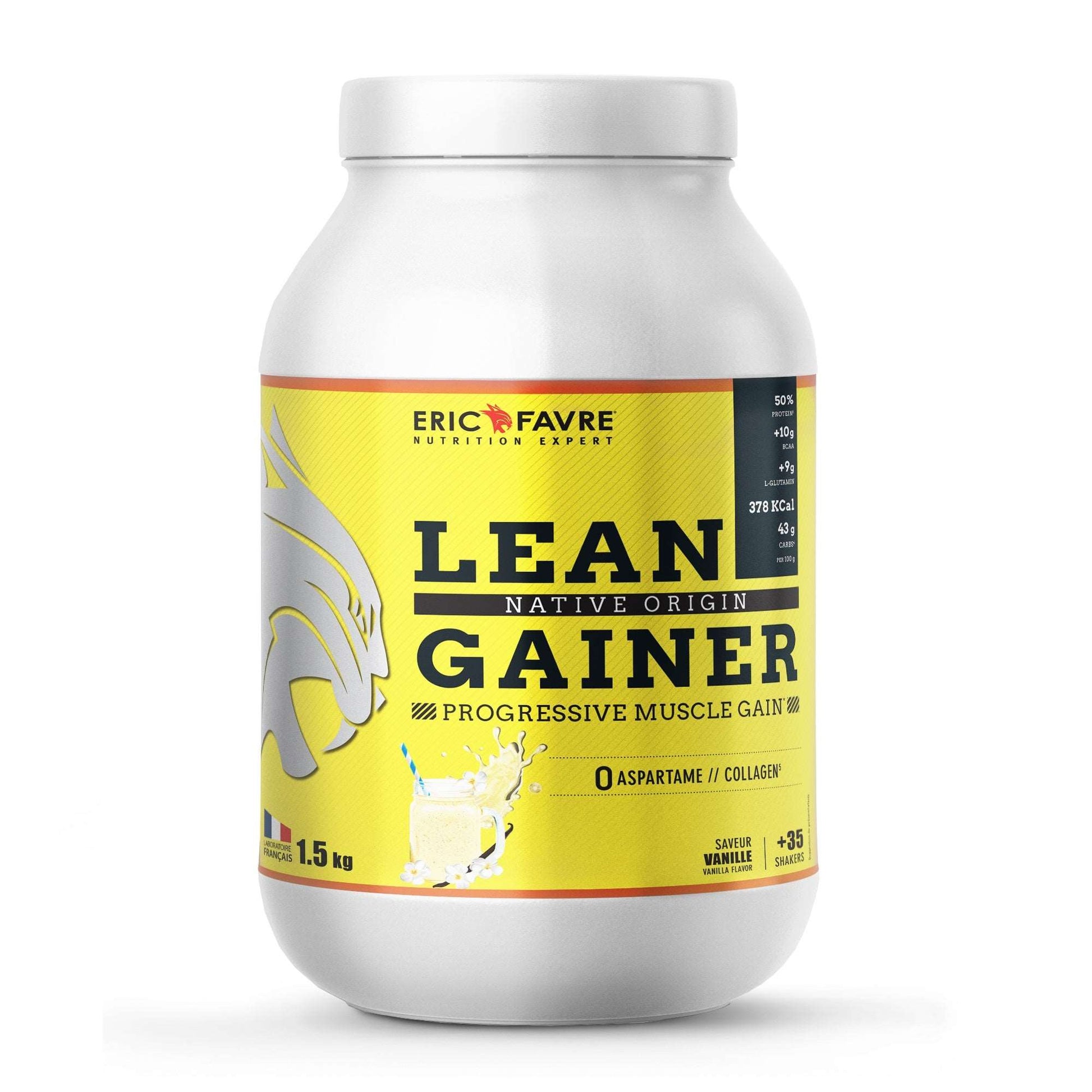 Lean Gainer 1.5kg / Vanille - ERIC FAVRE - Market Fit