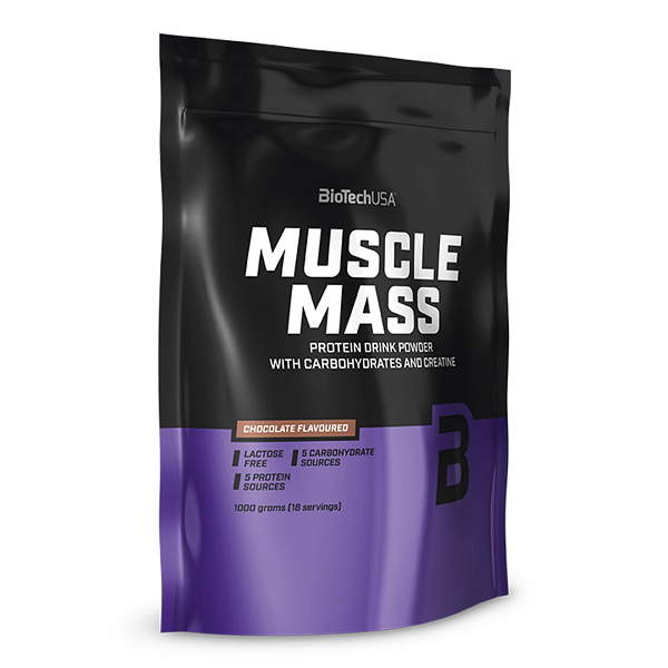 Muscle Mass 1kg 1kg / Vanille - BIOTECH USA - Market Fit