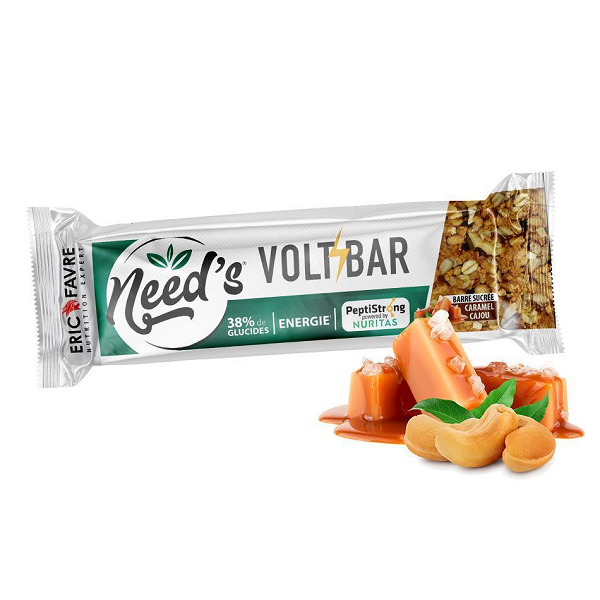 Need's VoltBar - Caramel Cajou 1 barre (40g) / Caramel Cajou - ERIC FAVRE | Market Fit