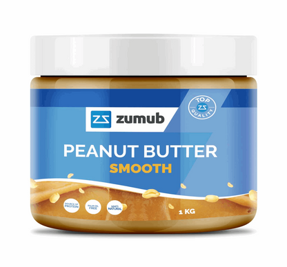 Beurre de cacahuète 1kg / Smooth - ZUMUB - Market Fit