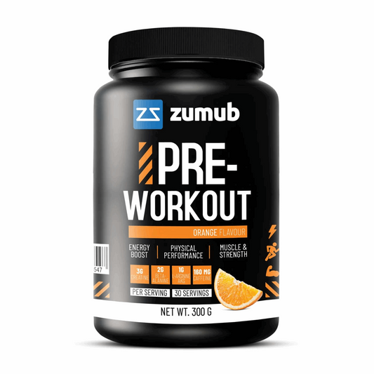 Pre-Workout 300g / Orange - ZUMUB - Market Fit