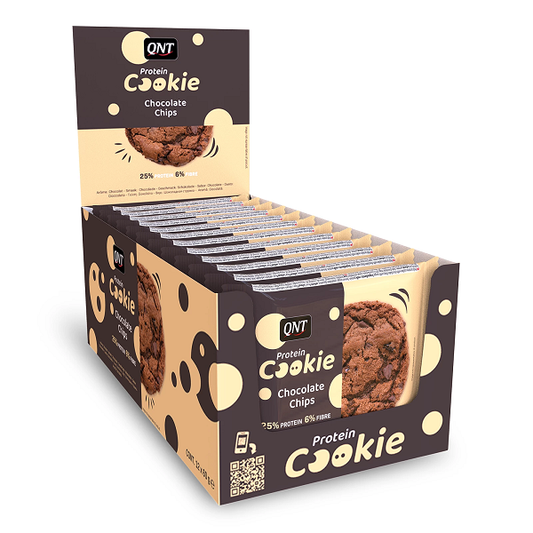 Protein Cookie - Pépites de Chocolat Unité (60g) - QNT - Market Fit