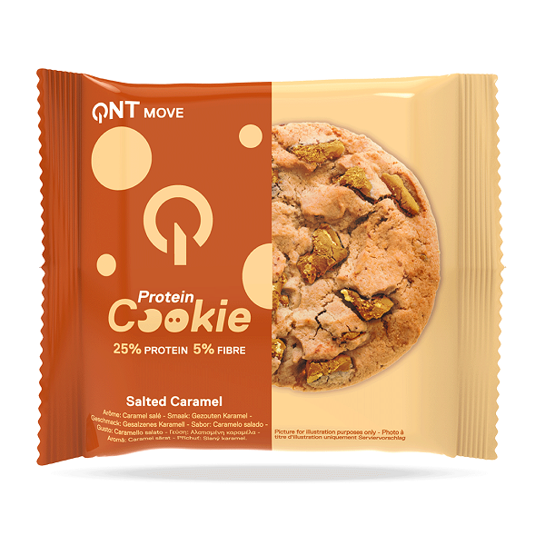 Protein Cookie - Caramel Beurre Salé Unité (60g) - QNT | Market Fit